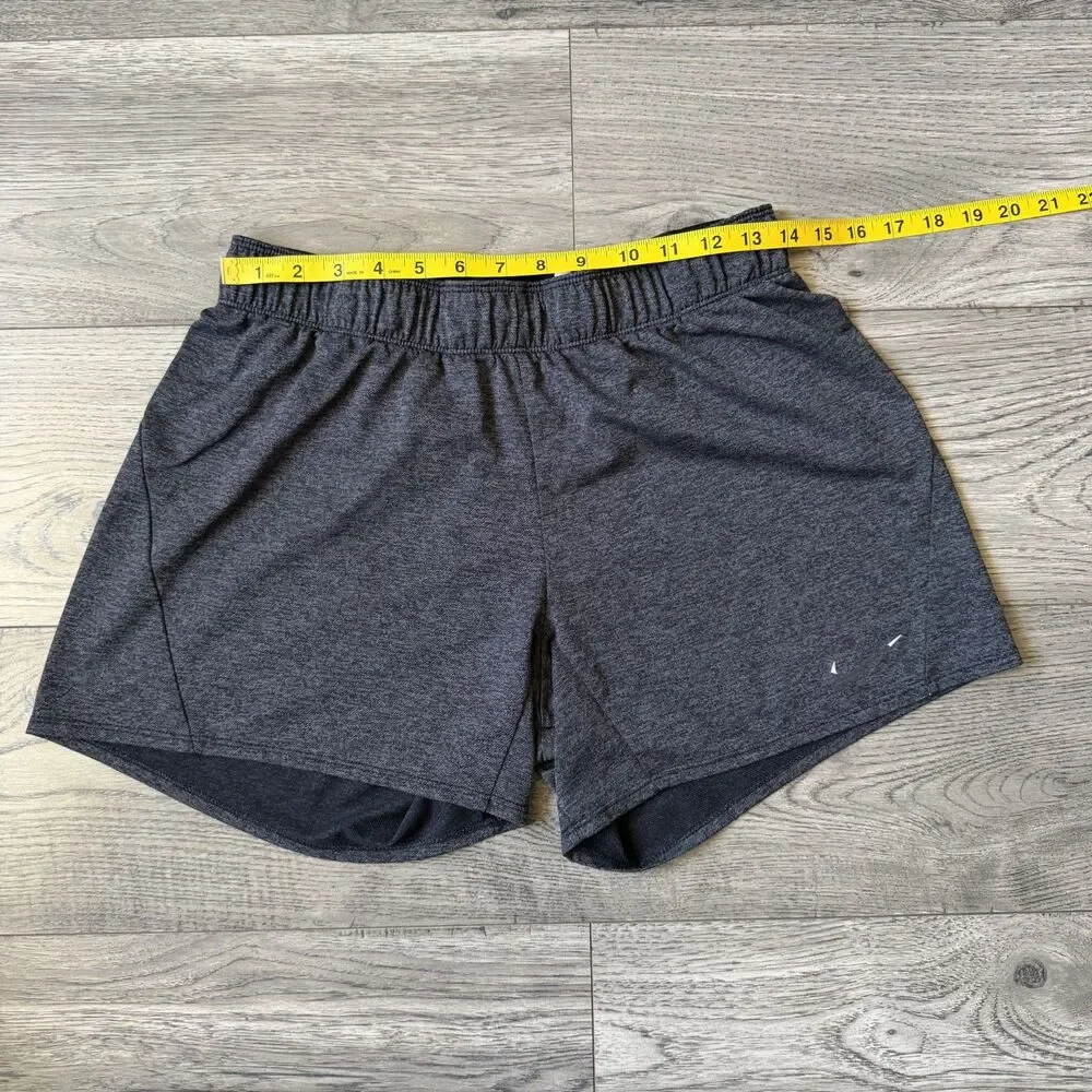 Nike‎ Dri-Fit Gray Heathered Athletic Shorts No Liner - Size Medium